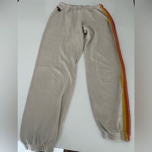 Aviator Nation 5 Stripe sweat pants